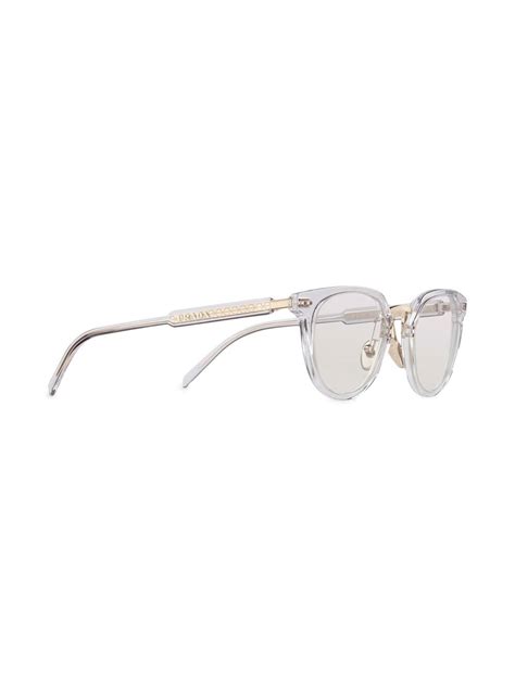 prada sunglasses clear|prada sunglasses women clear.